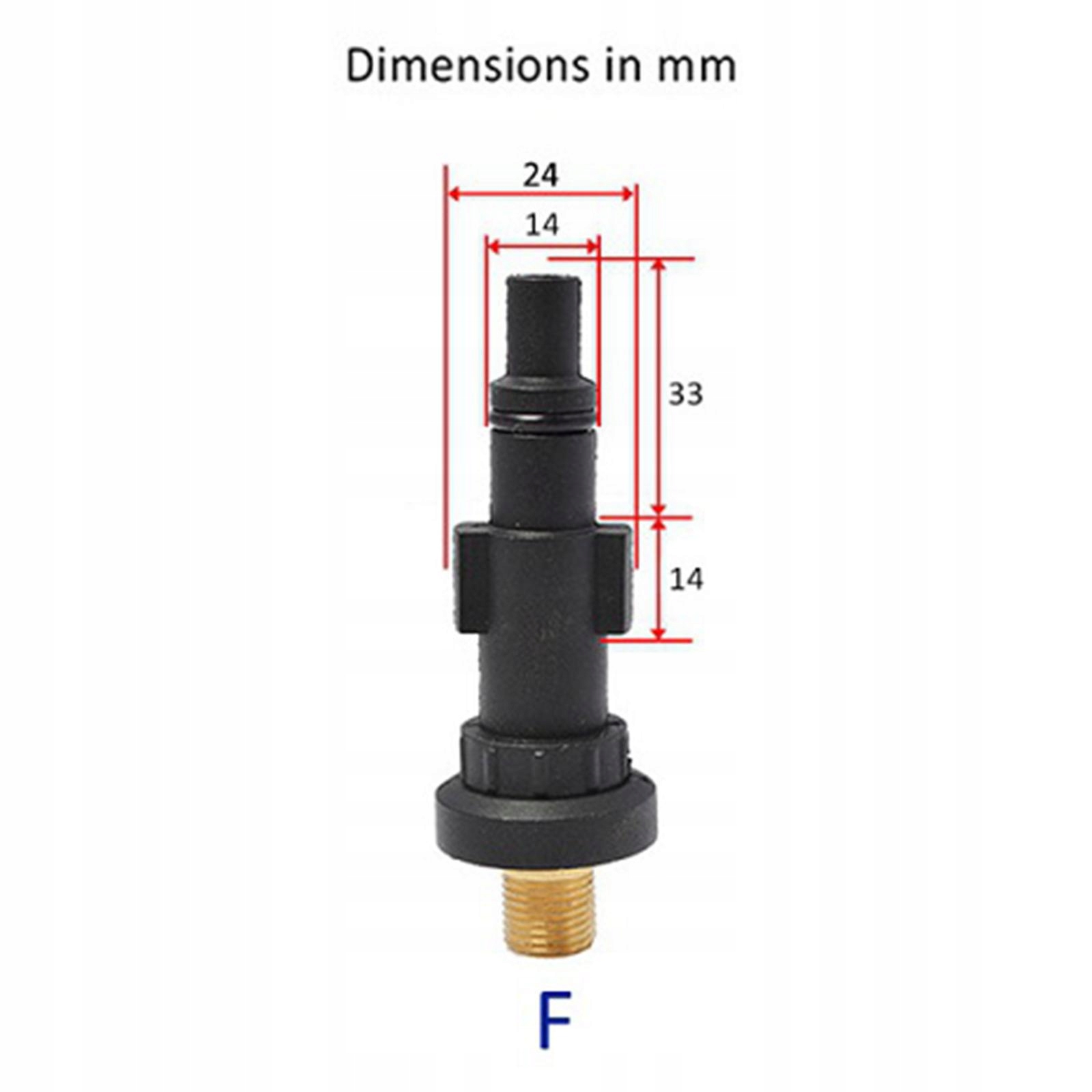1/4" Quick Connect High Pressure Washer F multi Seria Adapter do myjki ciśnieniowej Zestaw