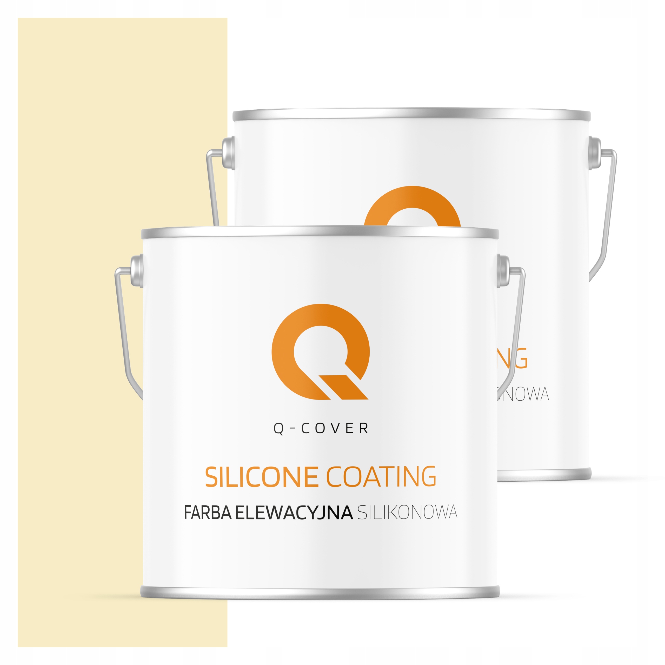 Barva Fasádní silikonová 5L Fasádní Uv Barva Žlutá Světlá