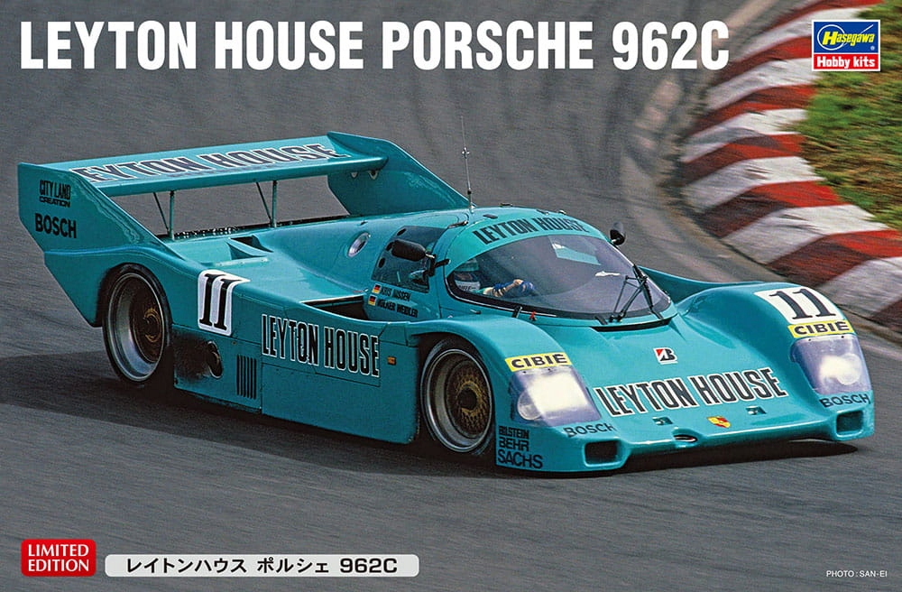 Leyton House Porsche 962C 1987 1:24 Hasegawa 20411