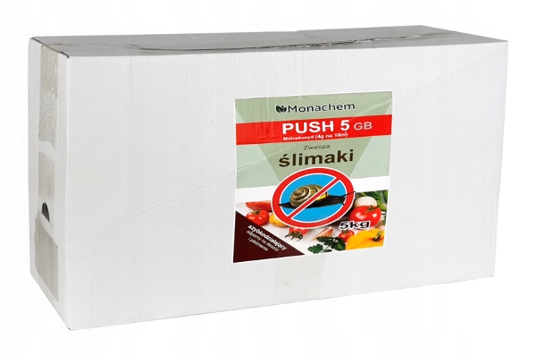 

Ślimakobójczy Push 5 Gb Trucizna na ślimaki 5 kg