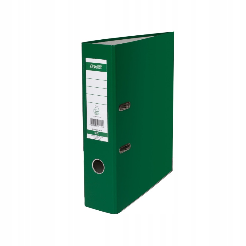 

Segregator dźwigniowy XXL A4/80mm zielony Bantex