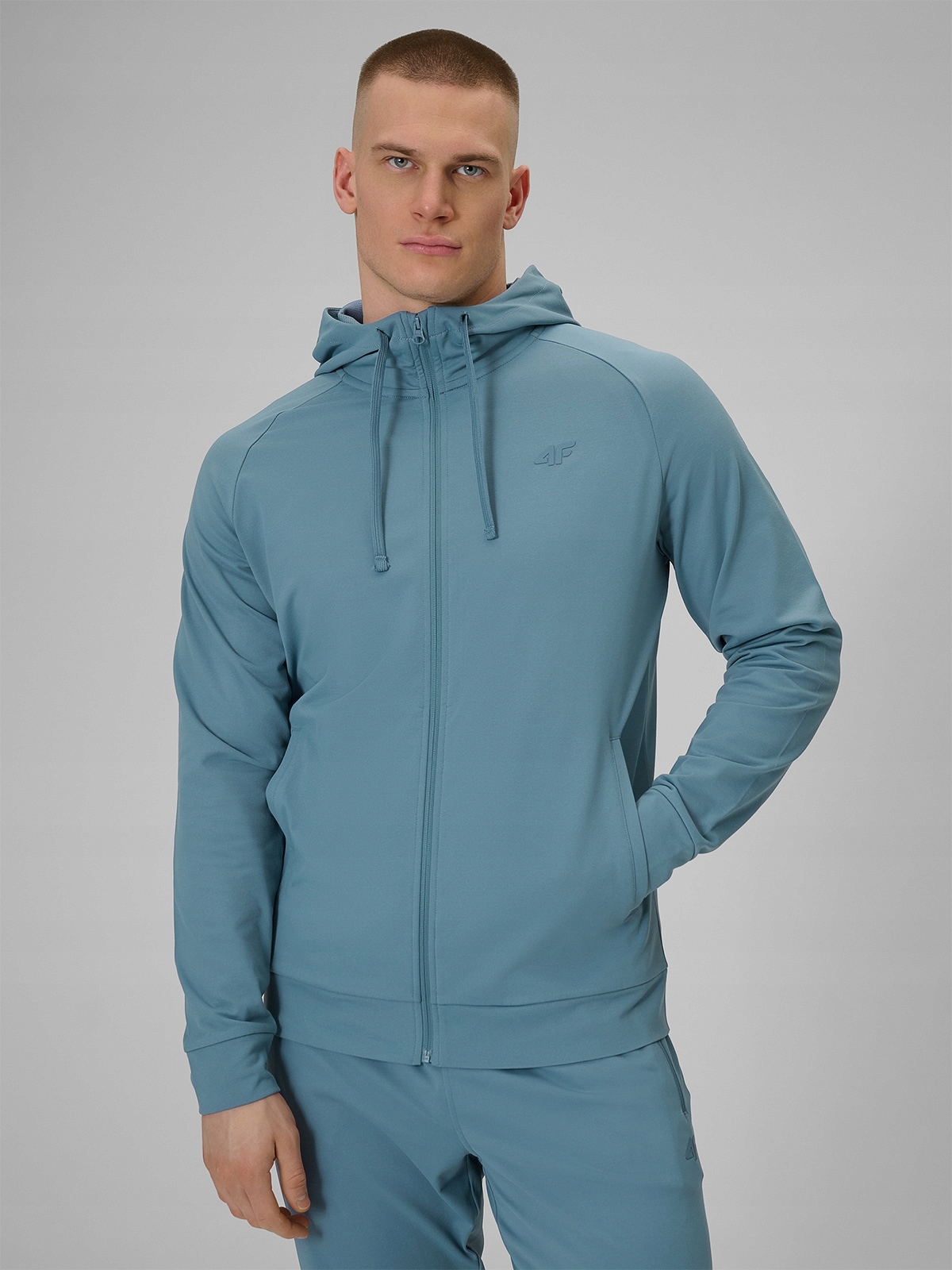 4F Mikina Tmavě Modrá Rychleschnoucí S