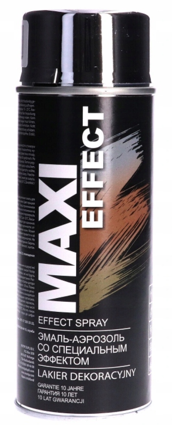 

Maxi Lakier Spray Farba Efekt Chrom Srebrny 400ML