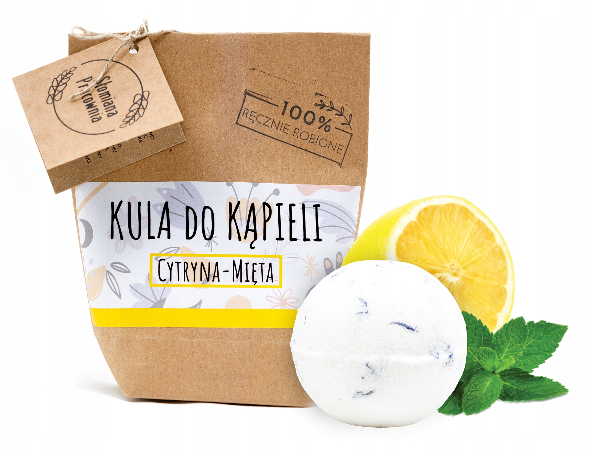 

Kule Do Kąpieli Musująca Kula Cytryna Mięta Natura
