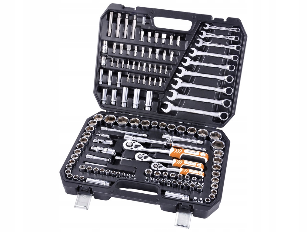 Komplet Nástrčných Kľúčov 1/4" 3/8" 1/2" 137 Ks Verkatto