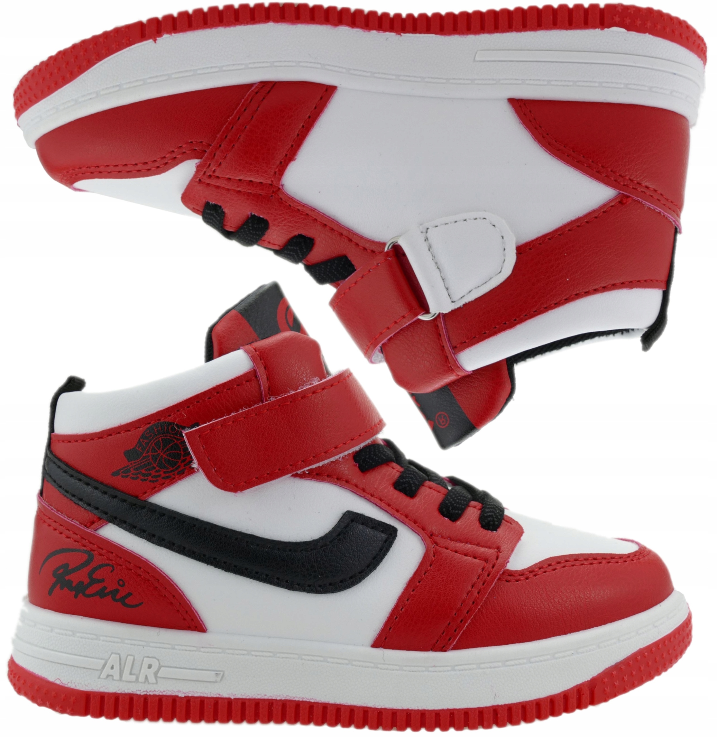

Adidasy Dziecięce Wysokie Buty Sportowe Rzepy 30
