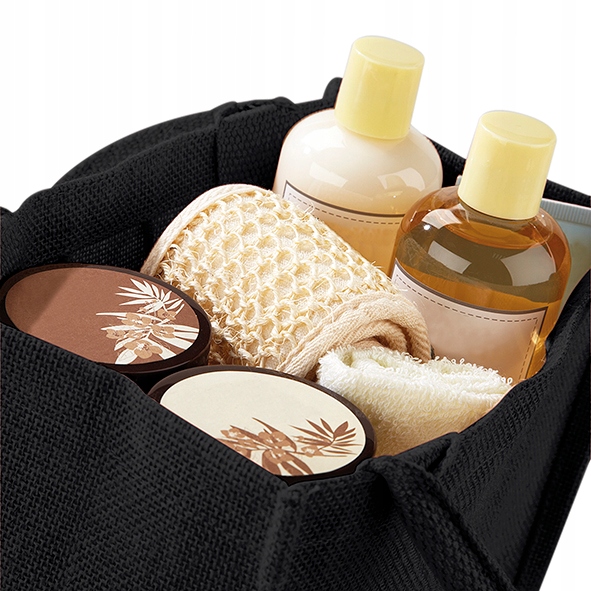 EKO TORBA Z JUTY MINI NA PREZENT JUTOWA CZARNA Marka inna