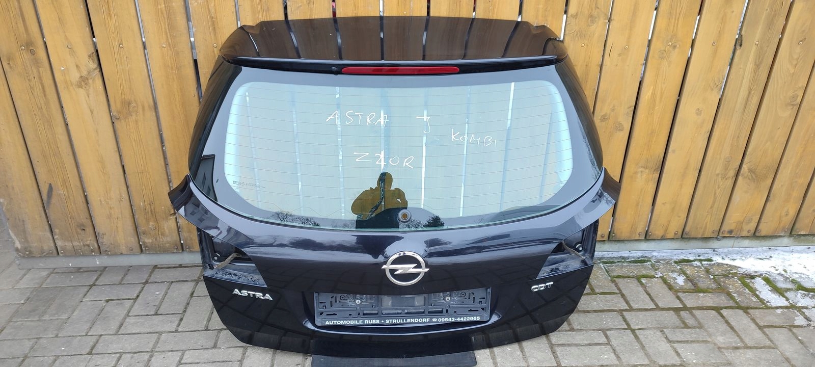 trunk door boot Opel Astra J kombi Z20R