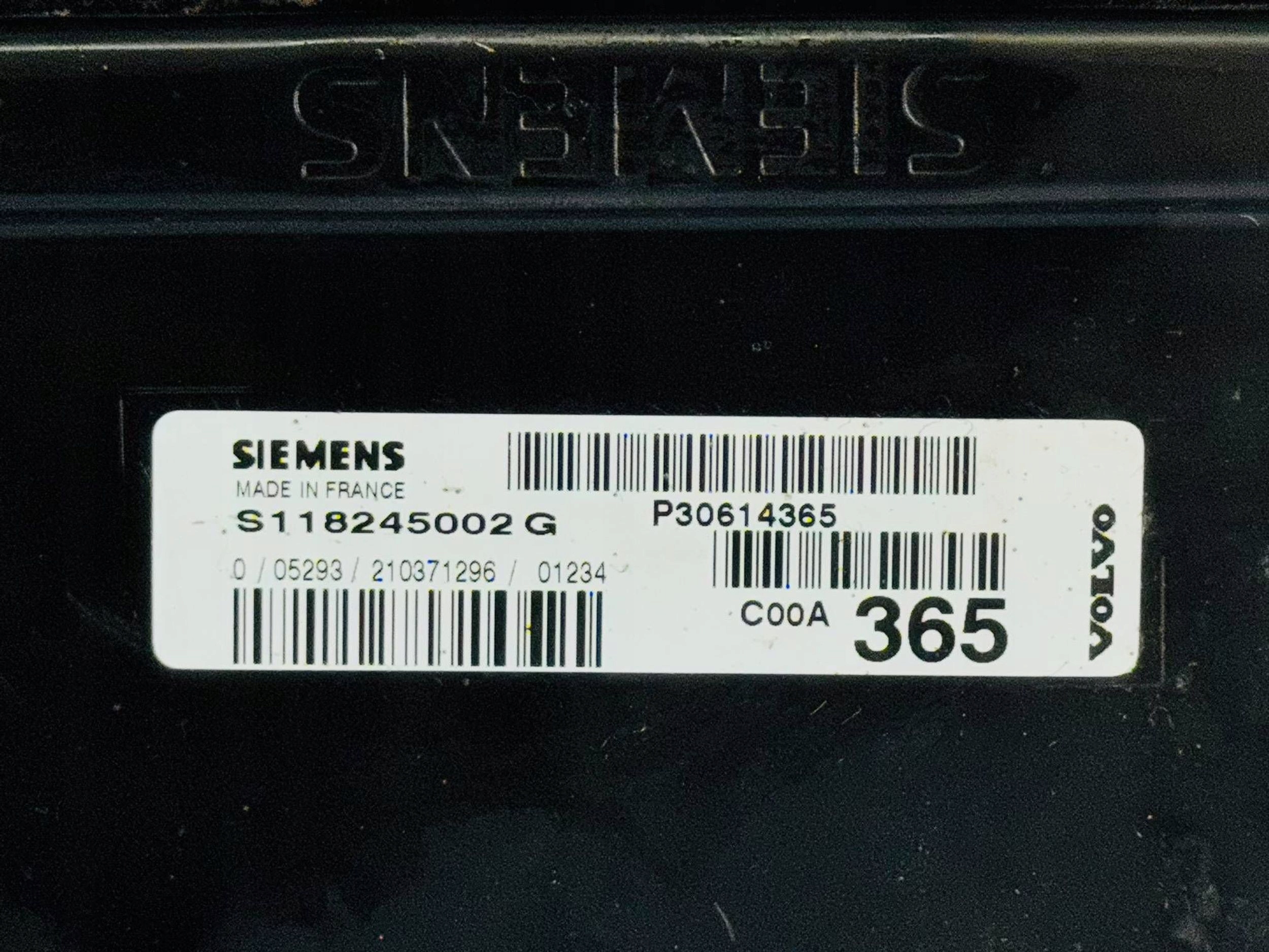 computer VOLVO S40 1.8 S118245002G P30614365