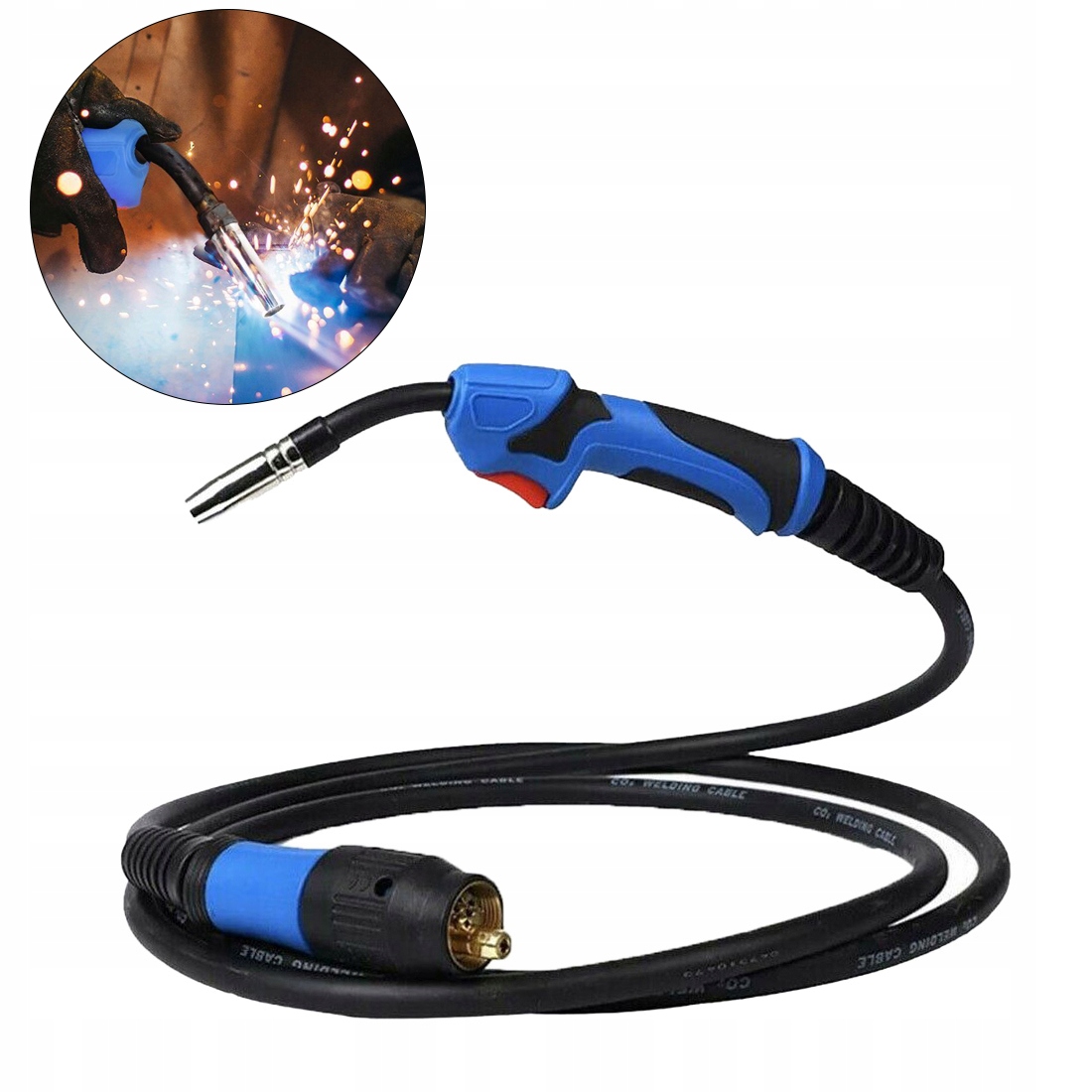 Svařovací držák pro migomat Mb 15AK Euro 5 metrů