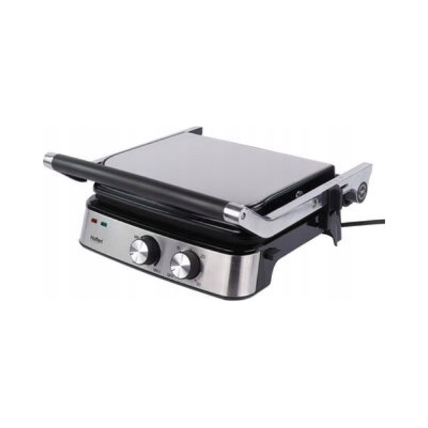 Elektrický kontaktní gril Vaflovač s vyměnitelnými deskami Hoffen 2000 W