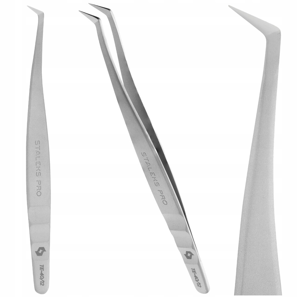 Staleks Expert Pinzeta na řasy TE-40/12