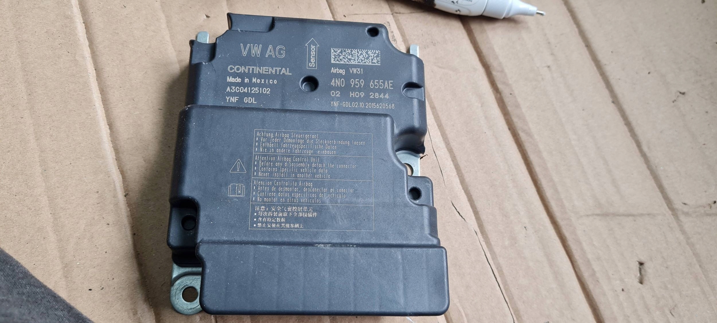 A6 C8 4K modulo Centralina SENSOR airbag airbag 4N0959655AE A7 4K