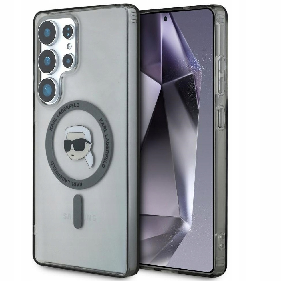 Pouzdro Karl Lagerfeld pro Samsung Galaxy S25 Ultra s magnetem MagSafe pro zadní kryt obal