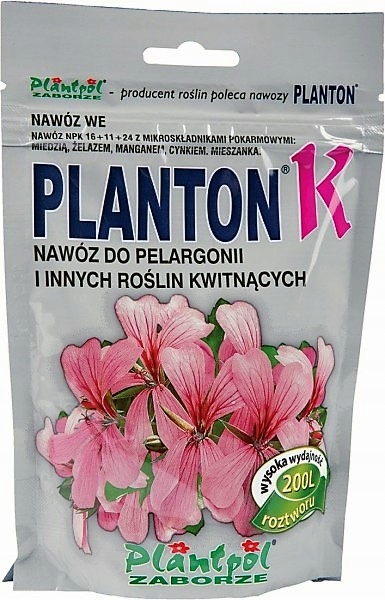 

Planton K 200 g nawóz do pelargonii i innych