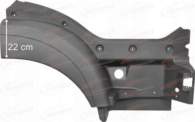 MAN TGL WNĘKA STOPIEŃ GÓRNY PRAWY BŁOTNIK