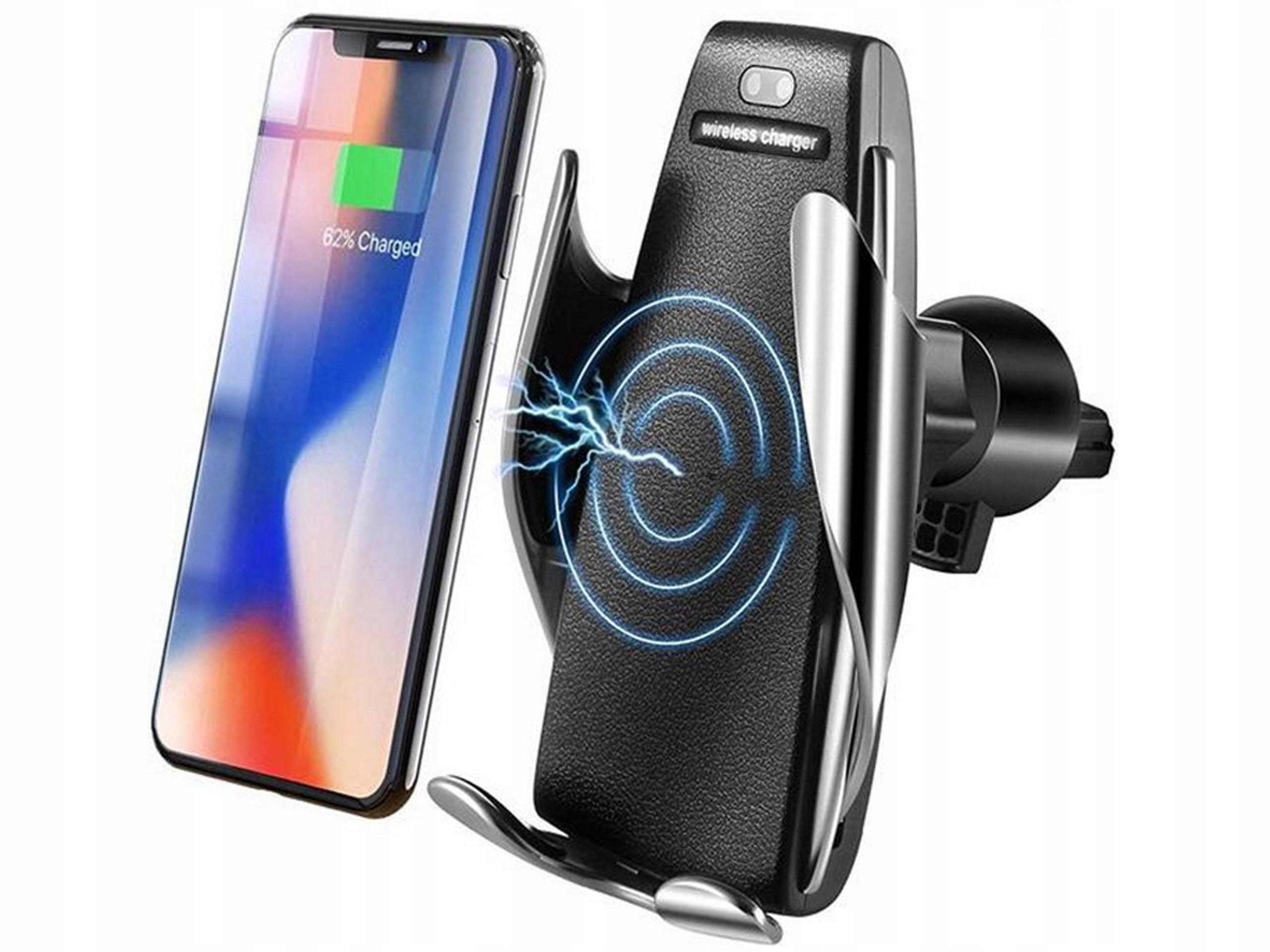 

Ładowarka Indukcyjna Samochodowy Uchwyt Na Telefon
