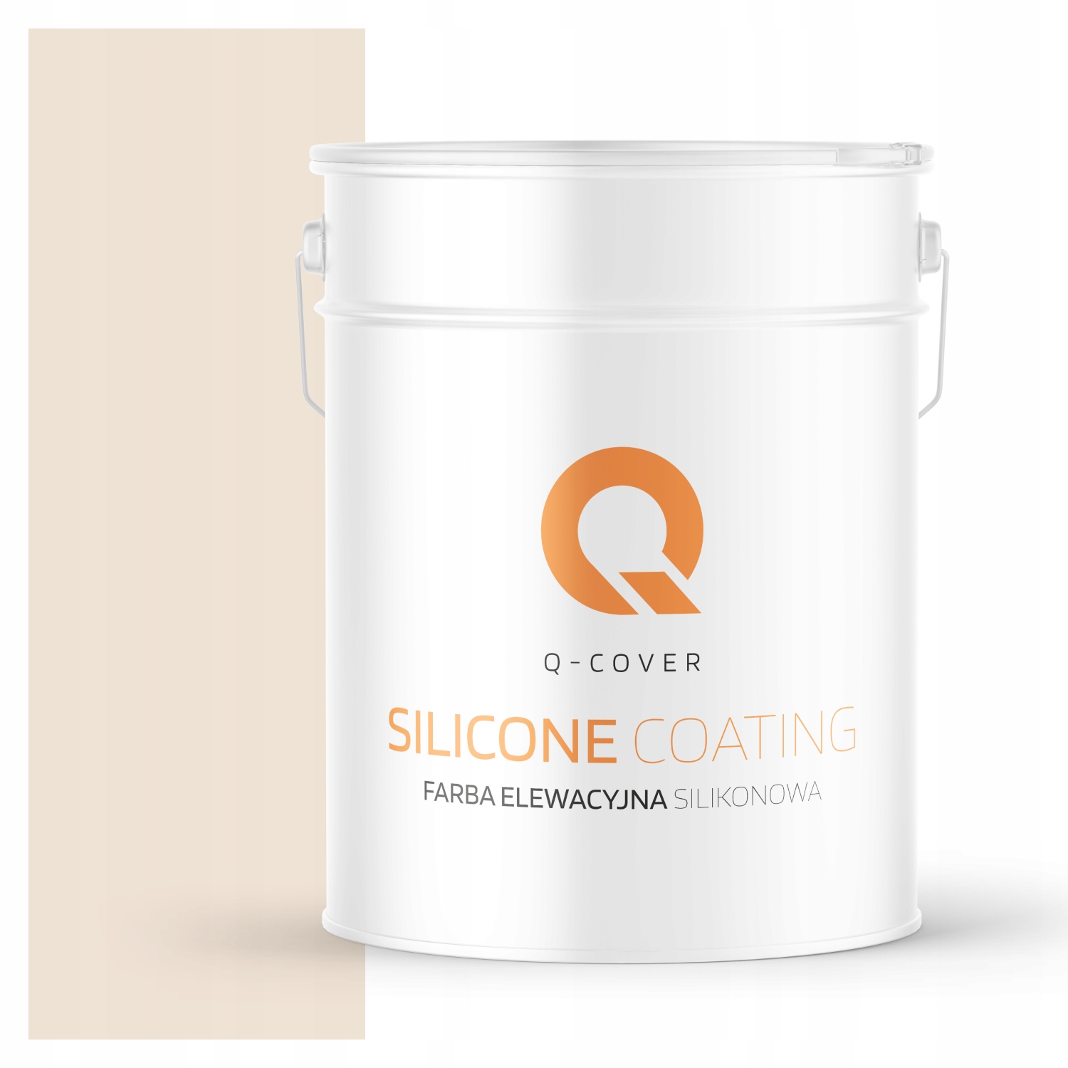 Fasádna Silikónová Farba Na Maľovanie 10 L Béžová Svetlá F442 Fasádna Uv