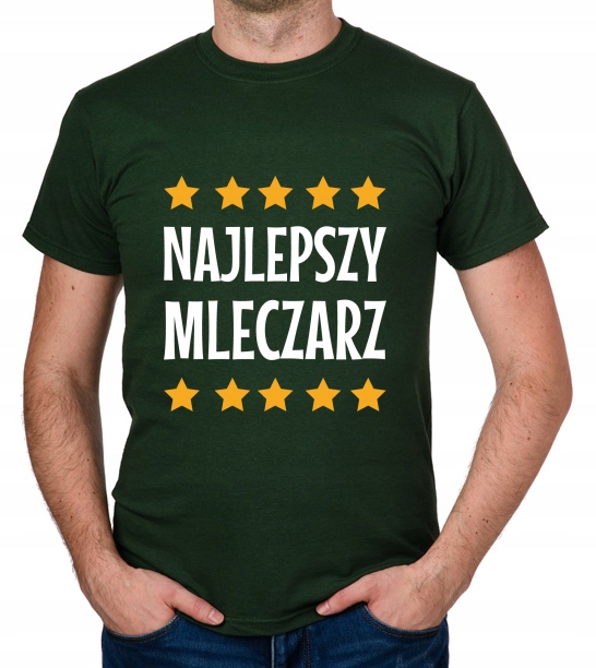 

koszulka Najlepszy Mleczarz prezent
