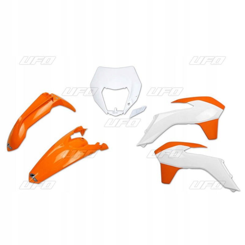 Sada Plastov Ktm Exc/excf 14-16 S Krytom Lampy Farba Oem 15