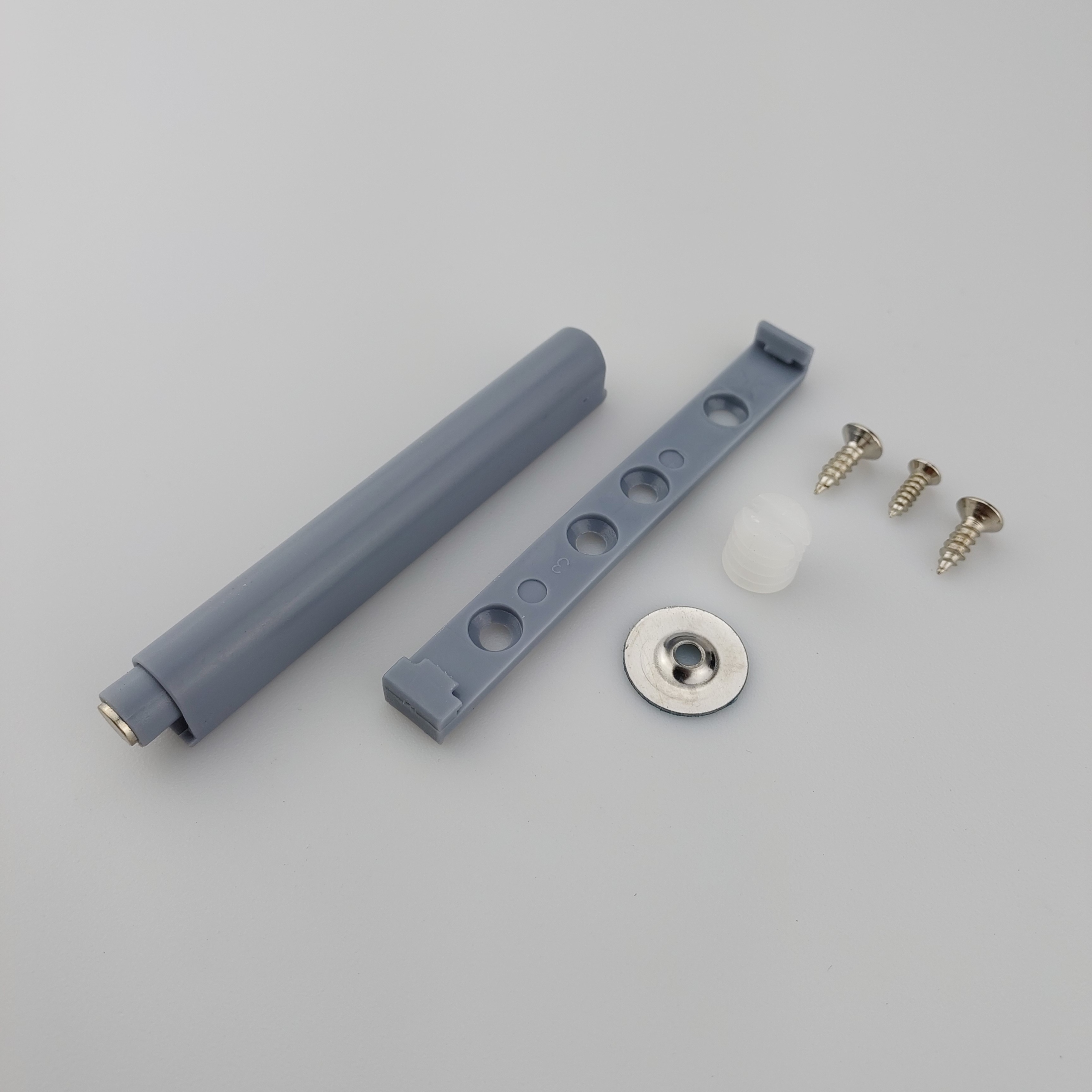 10x ODBOJNIK DO DRZWI AMORTYZATOR PUSH TO OPEN TIP ON MAGNES SZARY Kod producenta 00000163