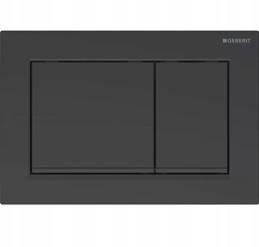 Omega30 Spouštěcí tlačítko černé matné Geberit 115.080.16.1