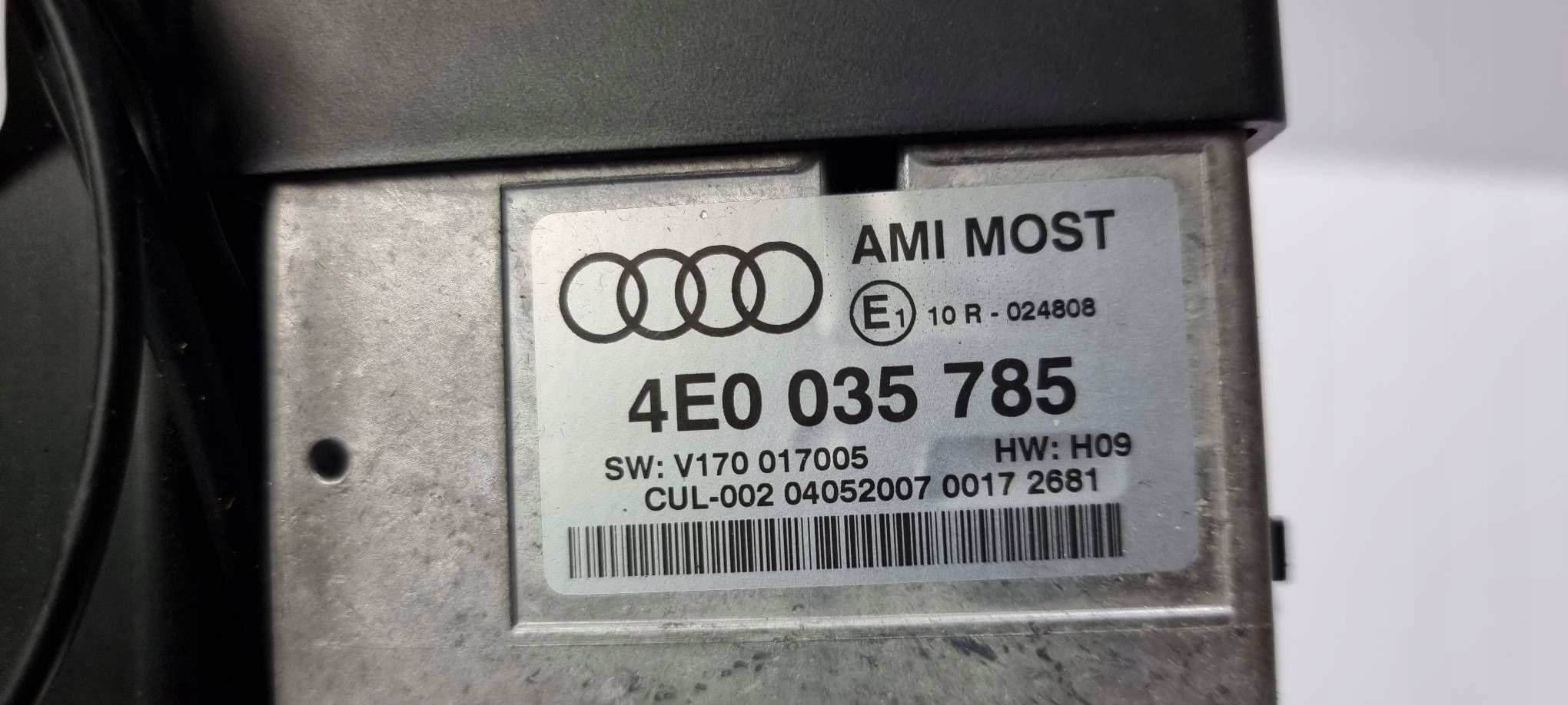 Module 4E0035785 INTERFACE AUDI S8 D3