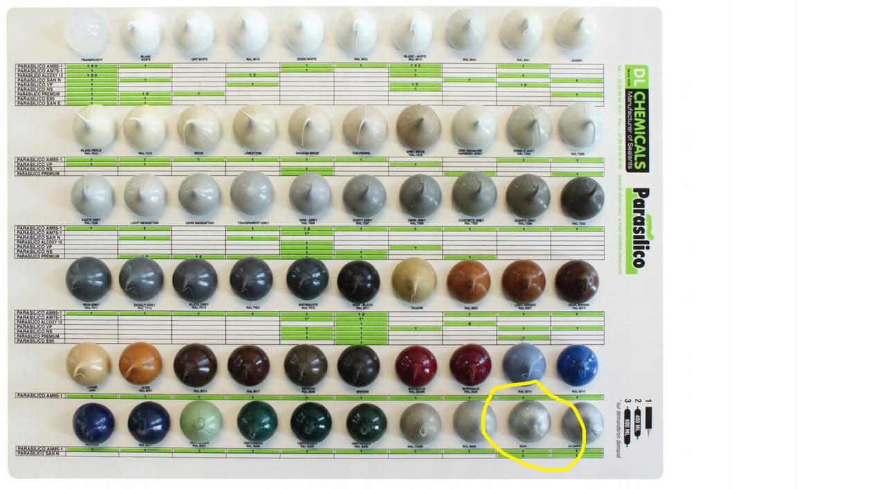 Silikon - PARASILICO AM-85-1 - Transparent Marka DL Chemicals