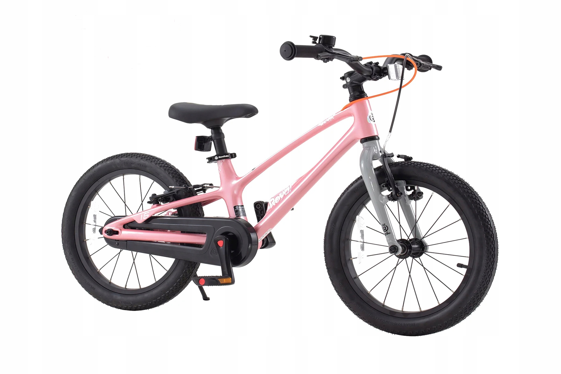 Rower dziecięcy Royal Baby Space Shark Różowy 16" uni