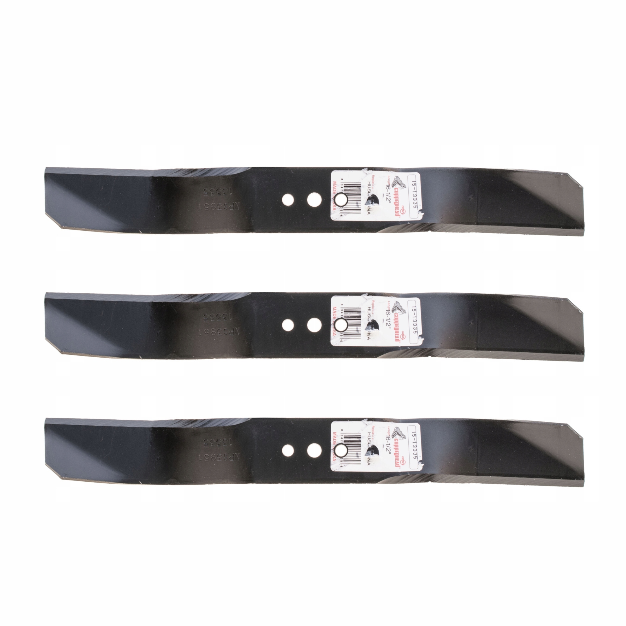 Zestaw 3 Sztuk Noży Kosiarki Husqvarna Rider R220T R322T Rider 15 544102801