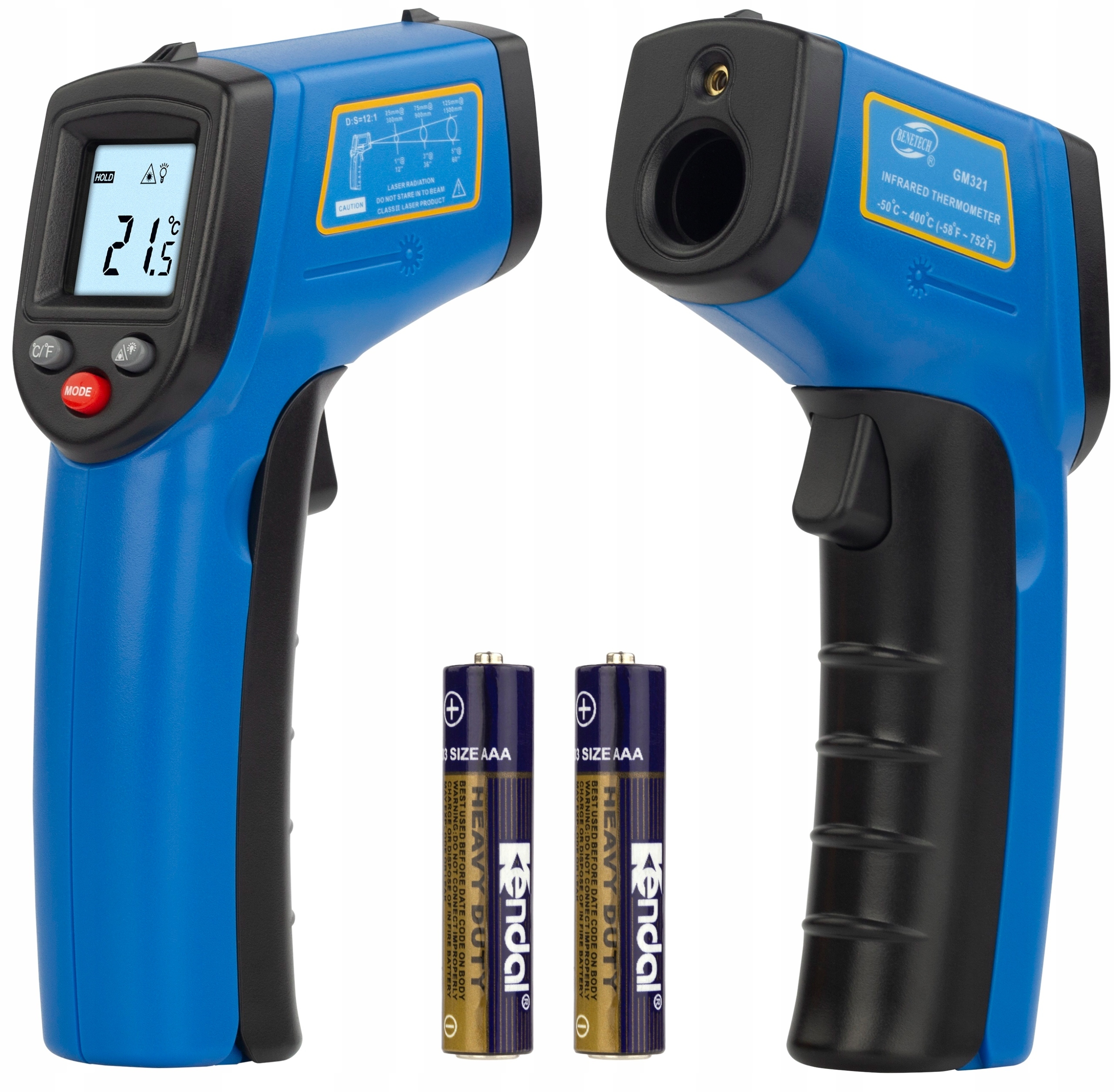 PIROMETR LASEROWY BEZDOTYKOWY -50 +400 EMISYJNOŚĆ