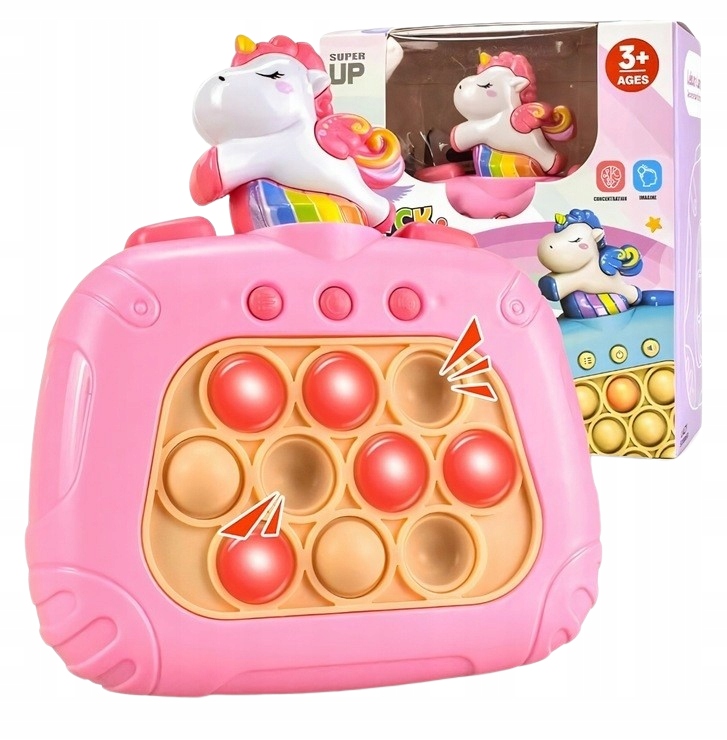 GRA ZRĘCZNOŚCIOWA POP IT ANTYSTRESOWA ELEKTRYCZNA