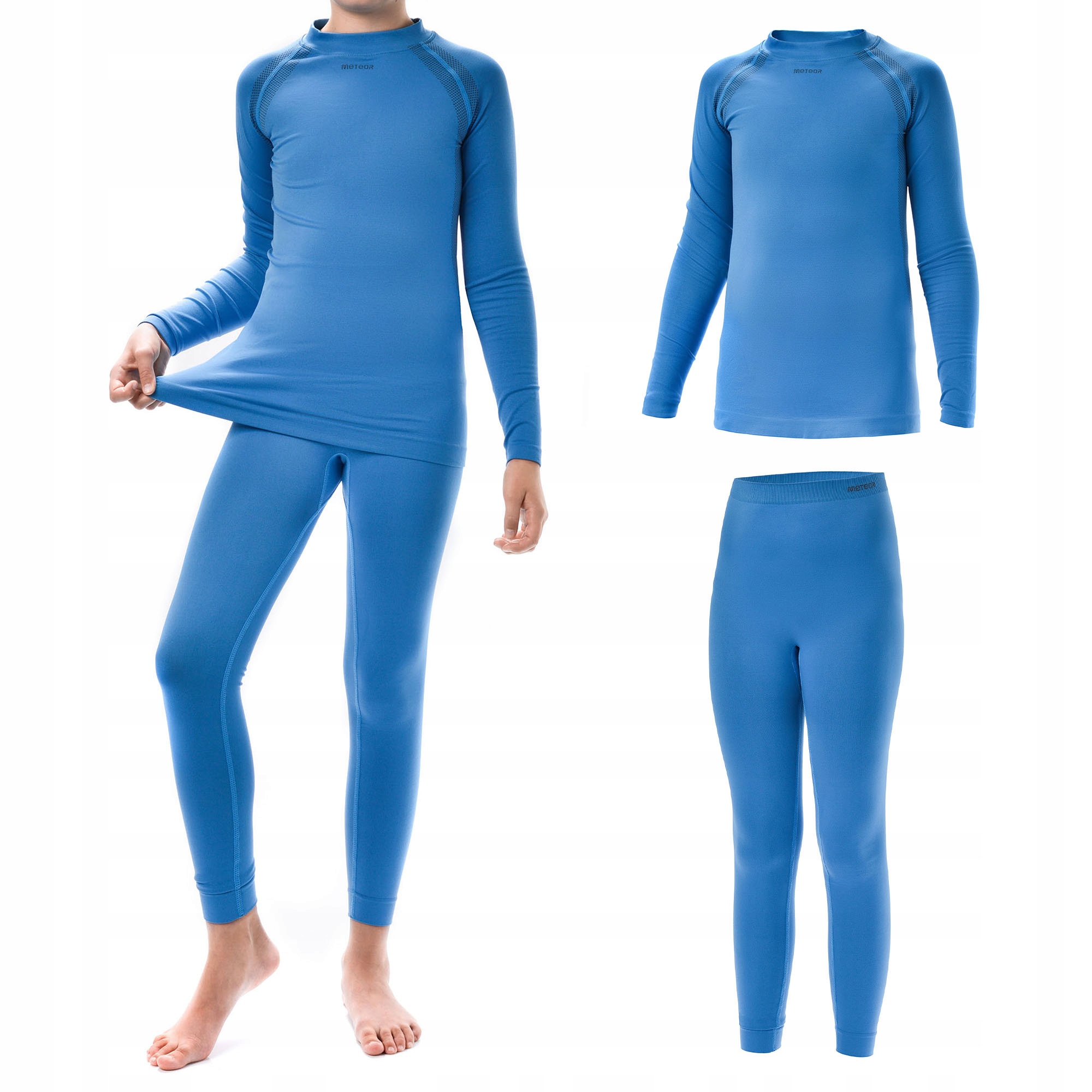 DZIECIĘCA BIELIZNA TERMOAKTYWNA METEOR 140/152 oddychająca szybkoschnąca