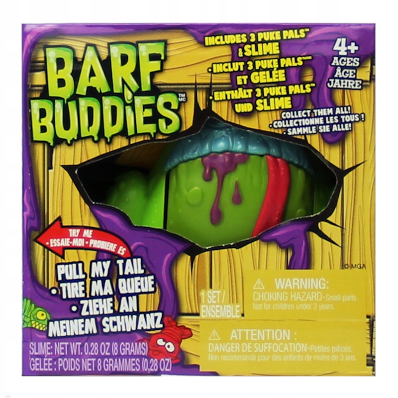 

Barf Buddies Zestaw Do Slime Glutek Figurka Potwór