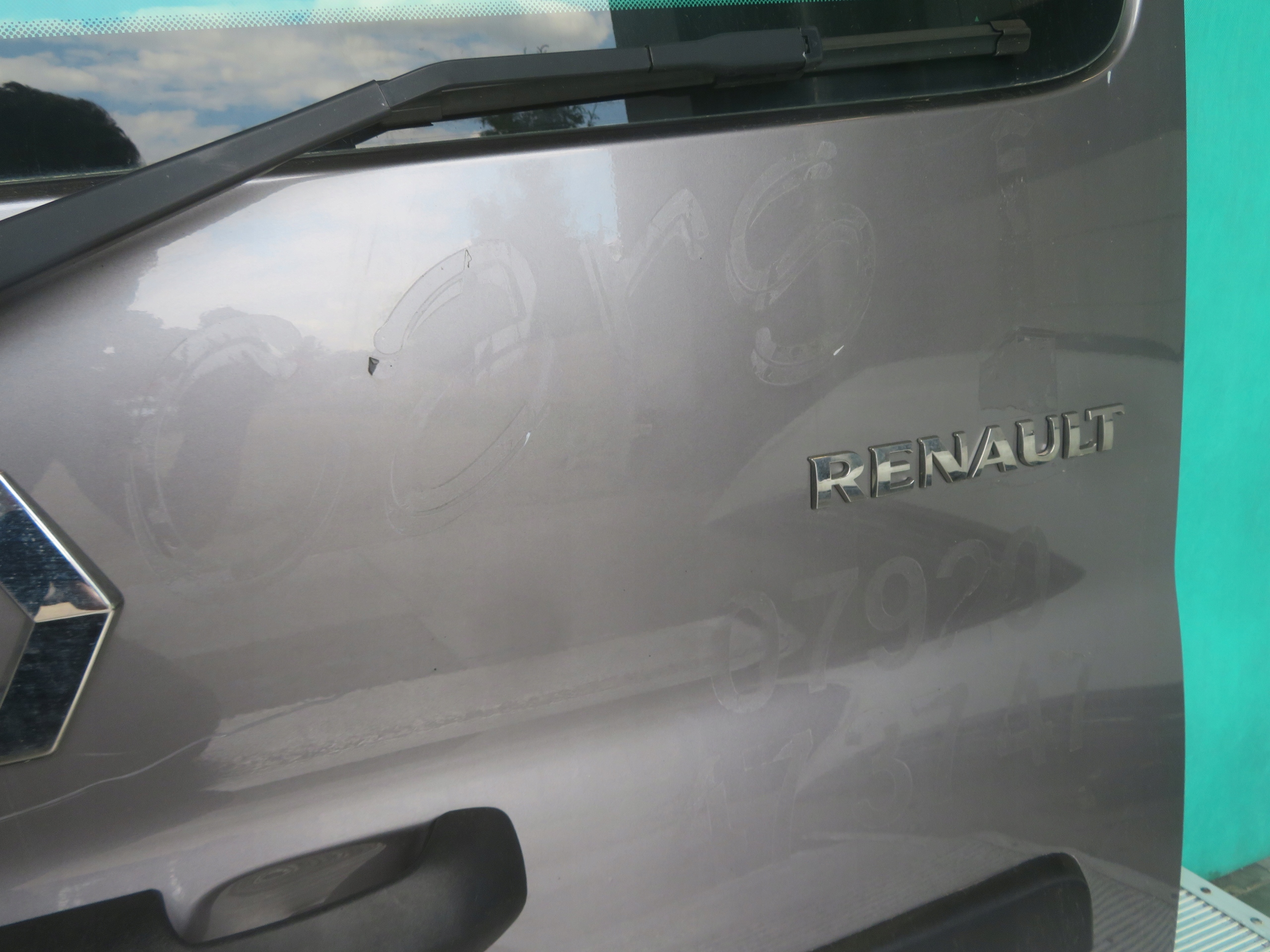 rear trunk door boot RENAULT TRAFIC 19R