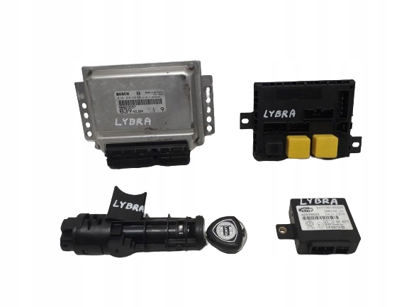 LANCIA LYBRA 99-05 1.9 JTD ZESTAW STARTOWY IMMO STEROWNIK KOMPUTER 46823587