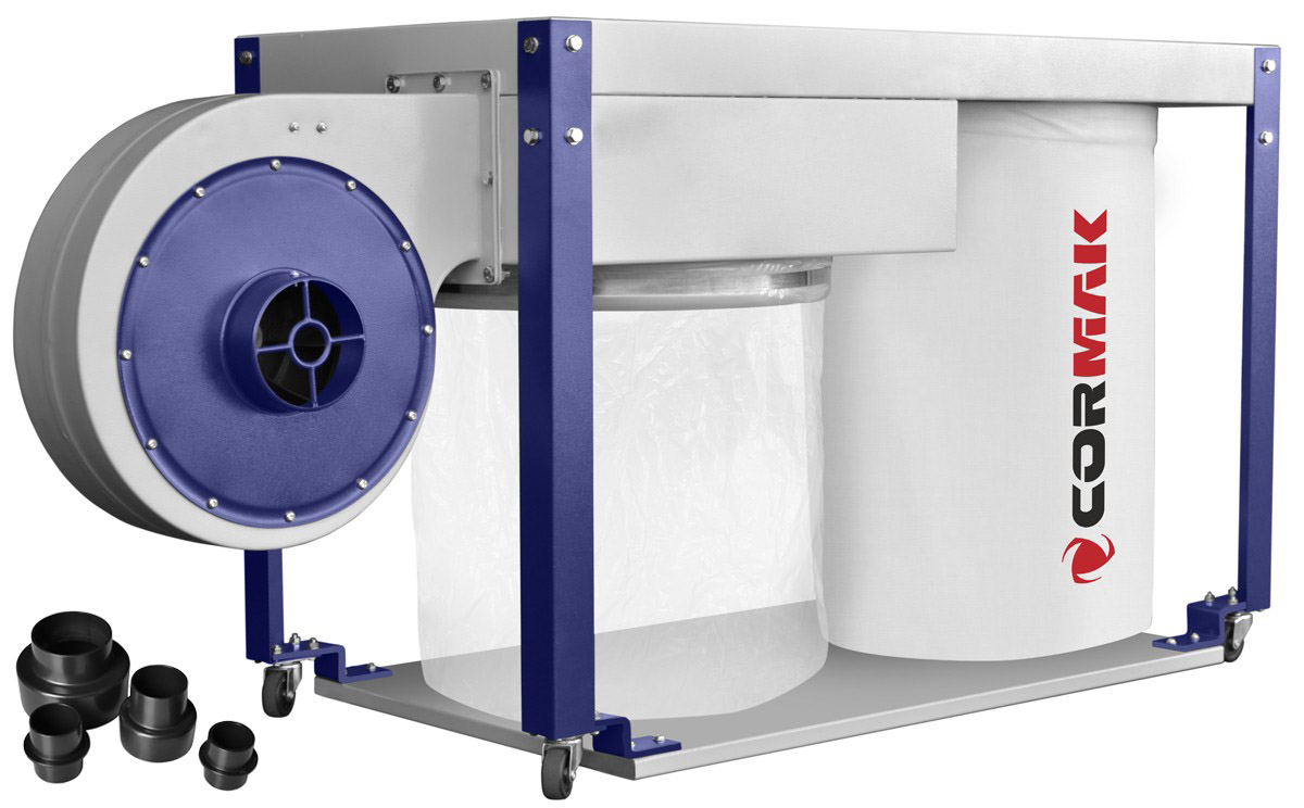 POCHŁANIACZ WIÓR ODCIĄG TROCIN CORMAK 2200 m3 FORMATÓWKA + REDUKCJA