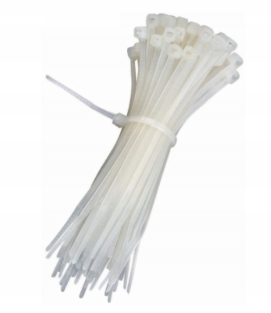 100szt OPASKI ZACISKOWE TRYTKI BIAŁE 3,6x150 mm Kod producenta 3,6X150