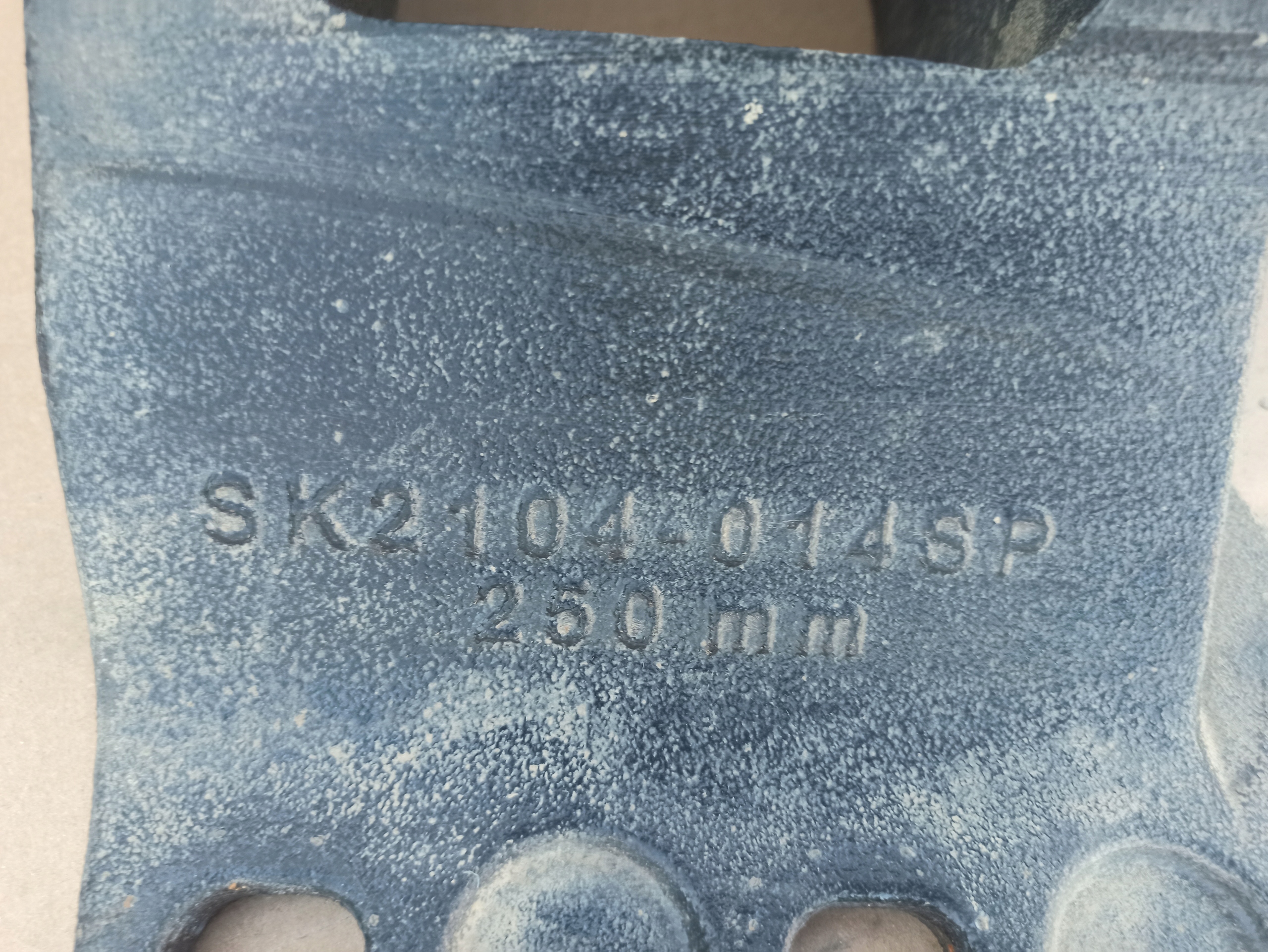 ŁAPY SIODŁA PODPORY JOST 250MM SK2104-014SP Producent części Inny