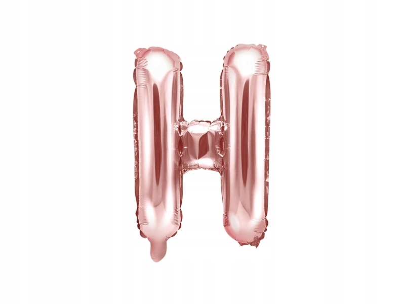 

Balon foliowy H rose gold 35cm 1szt FB2M-H-019R