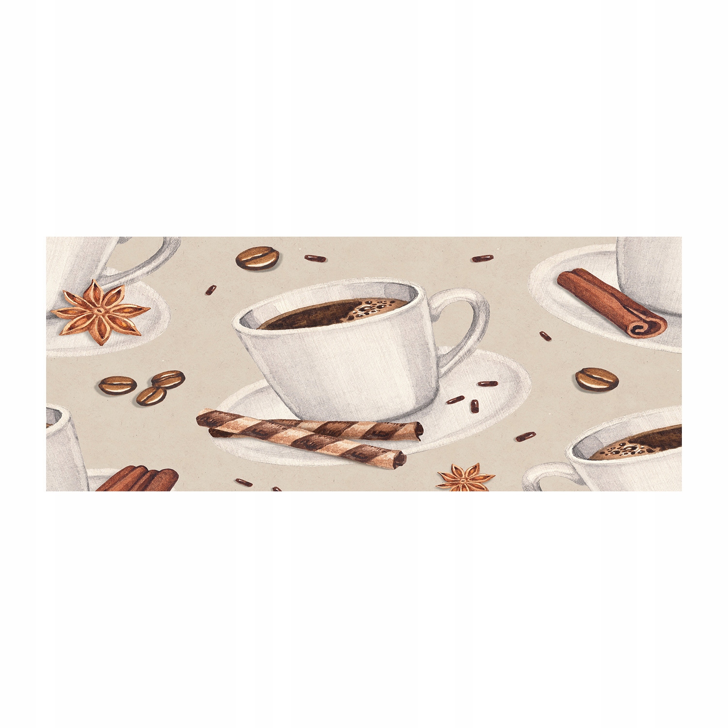 

Foto obraz akryl zdjęcie Filiżanka kawy 125x50 cm