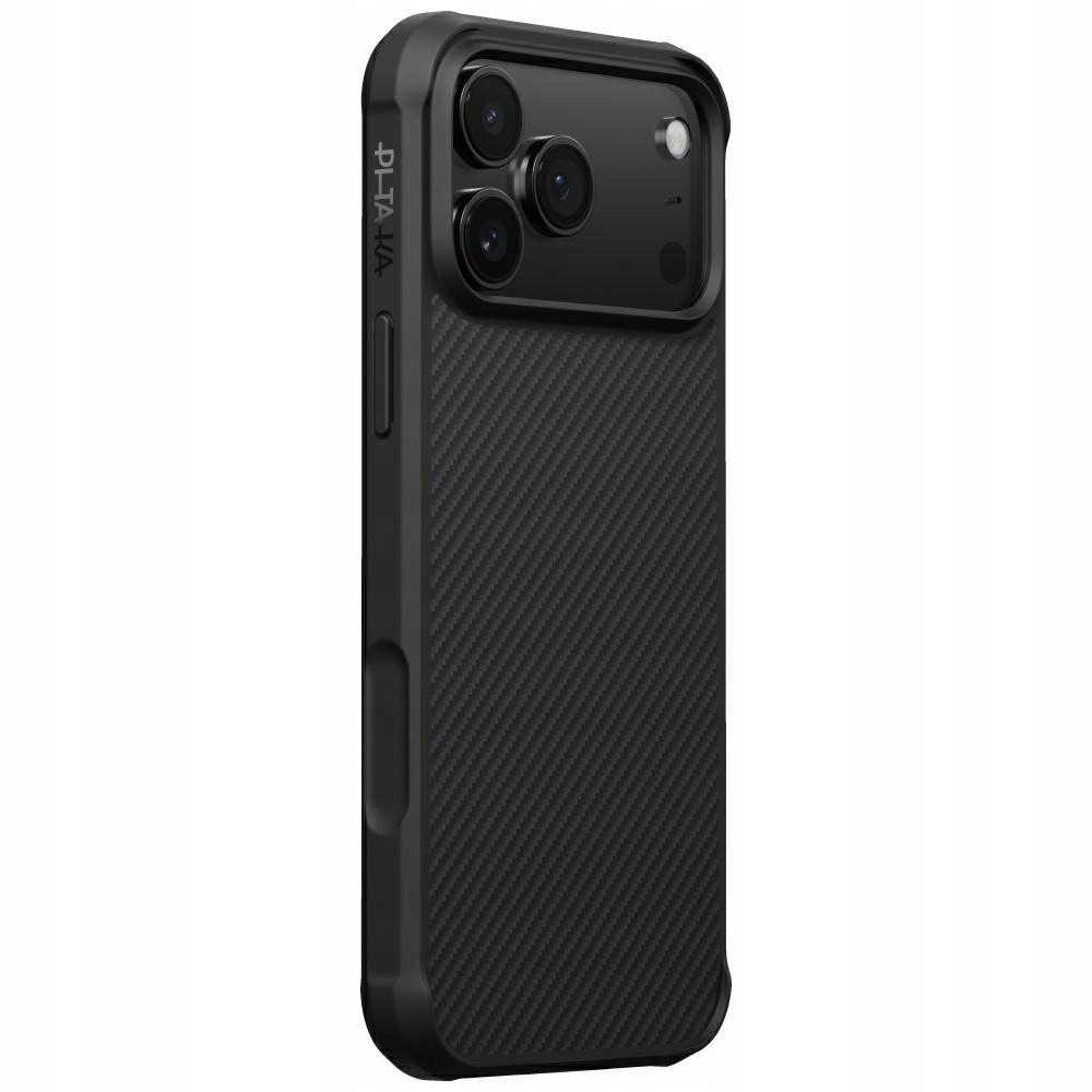 Puzdro Pitaka Aramid ProGuard pre iPhone 17 Pro čierno-šedé