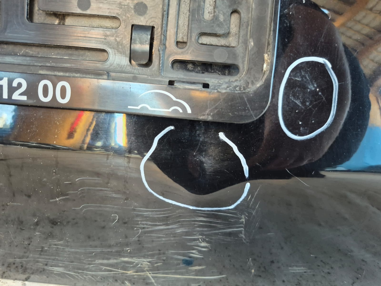 CITROEN C5 II KOMBI 08- trunk door boot rear part rear complete