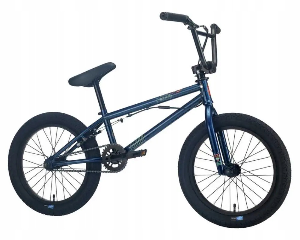 Rower Bmx Sibmx Duvel 18" Metallic Blue