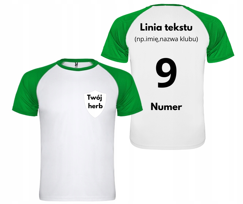 Sada 10 sportovních polyesterových triček s vaším potiskem