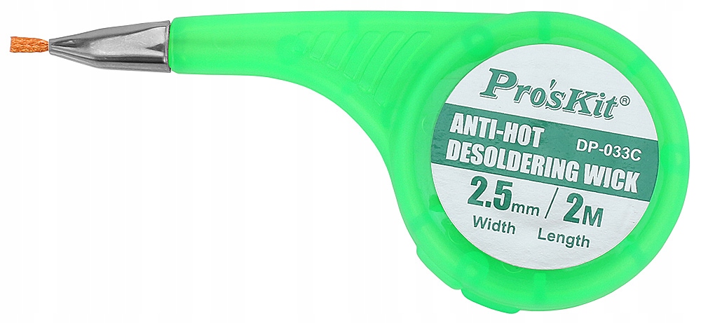 

Plecionka Taśma Do Cyny Z Podajnikiem 2,5mm 2m