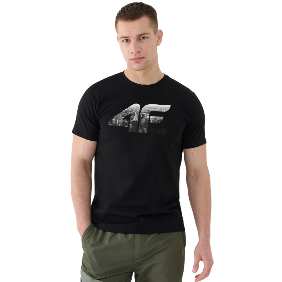 KOSZULKA MĘSKA 4F T-SHIRT PODKOSZULEK BLUZKA SPORTOWA NA CO DZIEŃ Rozmiar XL