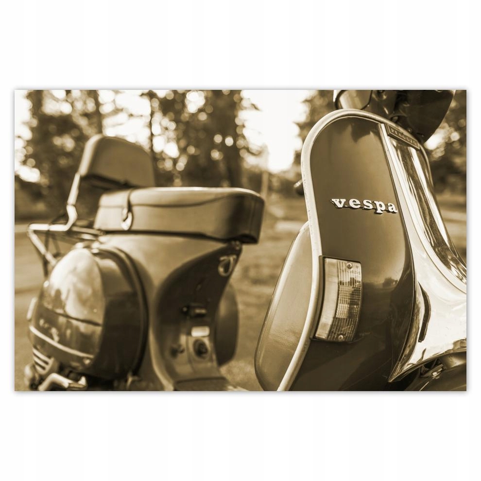 

Plakaty 60x40 Skuter Vespa w sepii