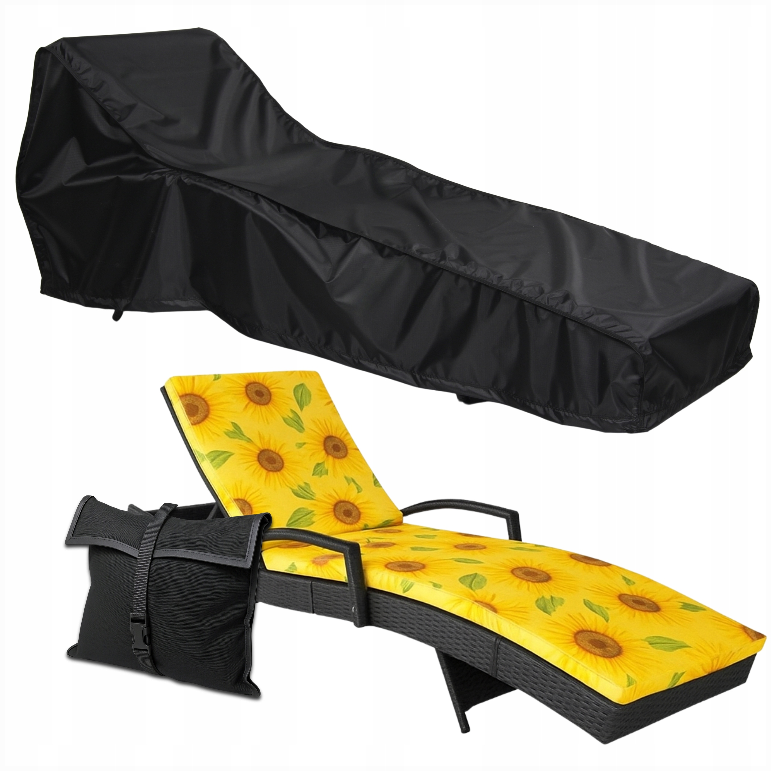 Ochranný obal na Zahradní Lehátko Voděodolný Uv 200x68x70 Plachta