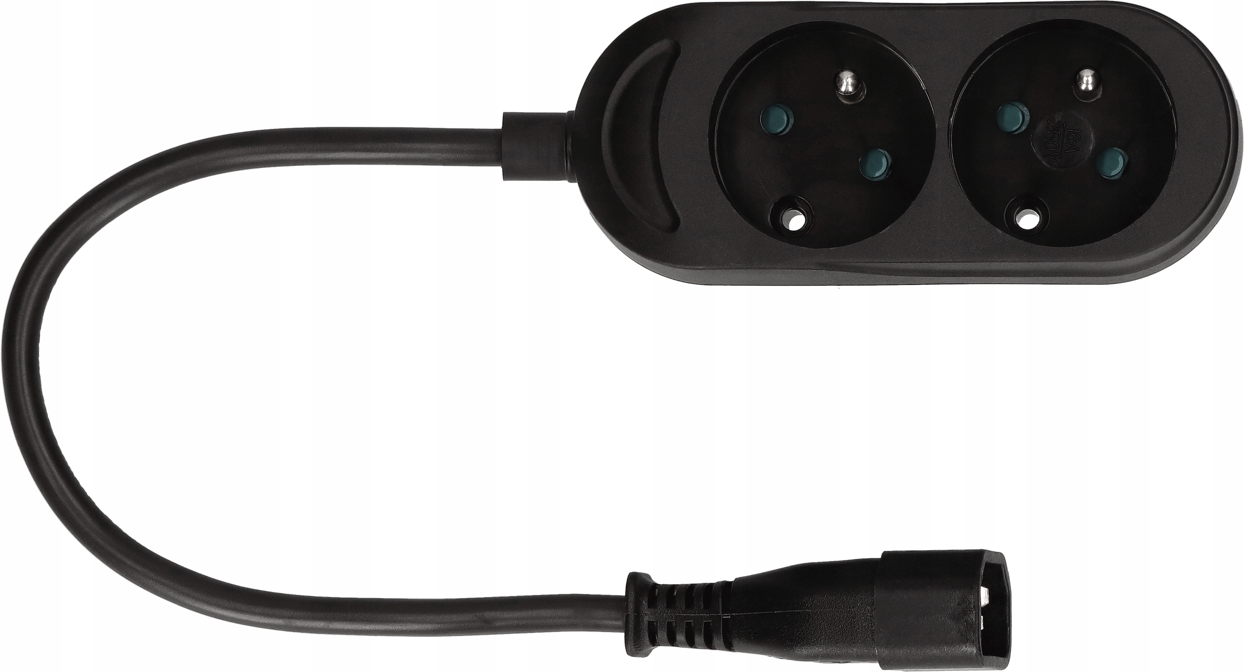 

Adapter Przejściówka Ups wtyk Iec C14 2 gniazda